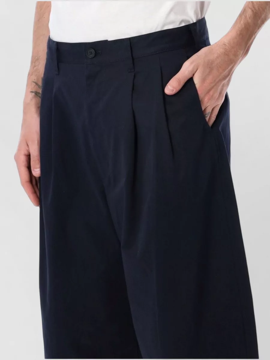 Comme Des Garçons Homme Pleated Wide-Leg Trousers