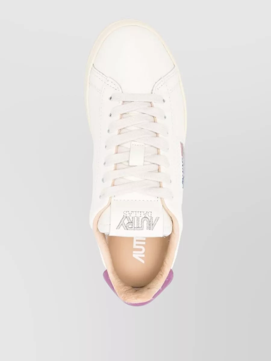 Autry Dallas Low Sneakers Leather Perforated Panel
