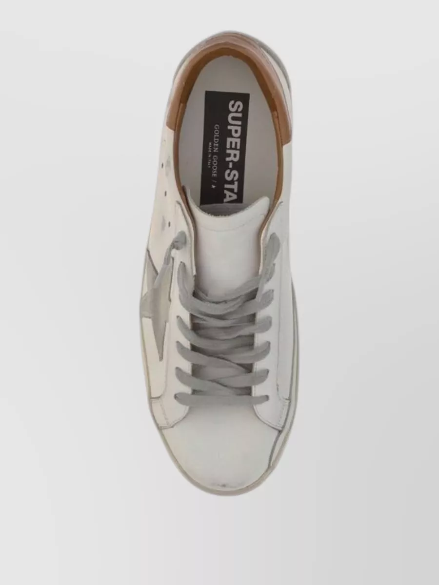 Golden Goose Leather Low-Top Sneakers