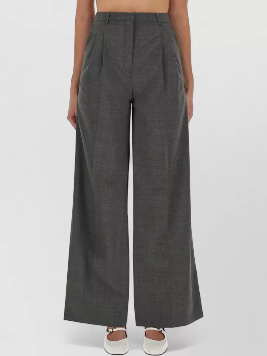 The Garment High-Rise Wide-Leg Trousers