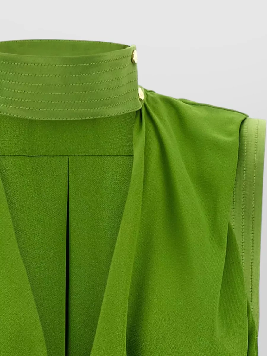 Elisabetta Franchi Draped Blouse