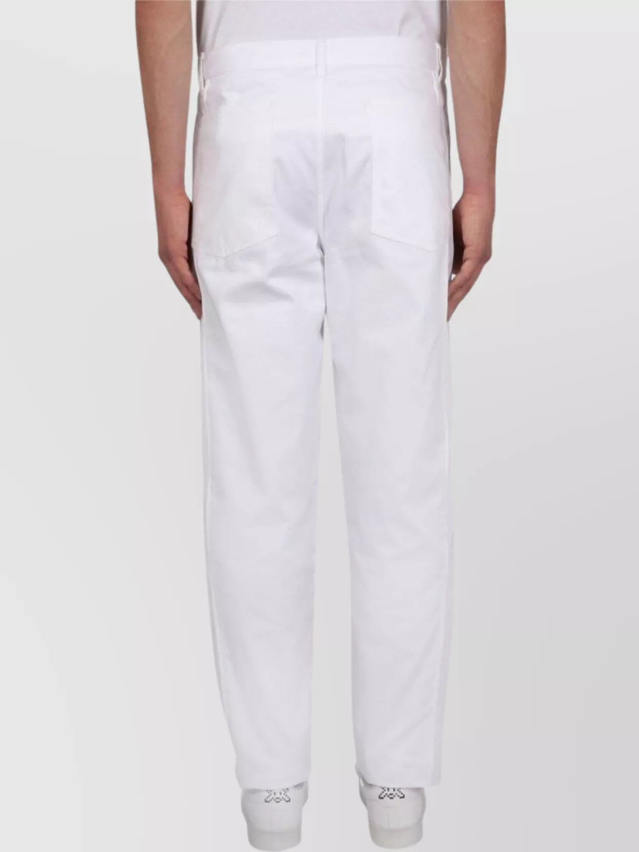 Comme Des Garçons Straight Leg Trousers With Pockets
