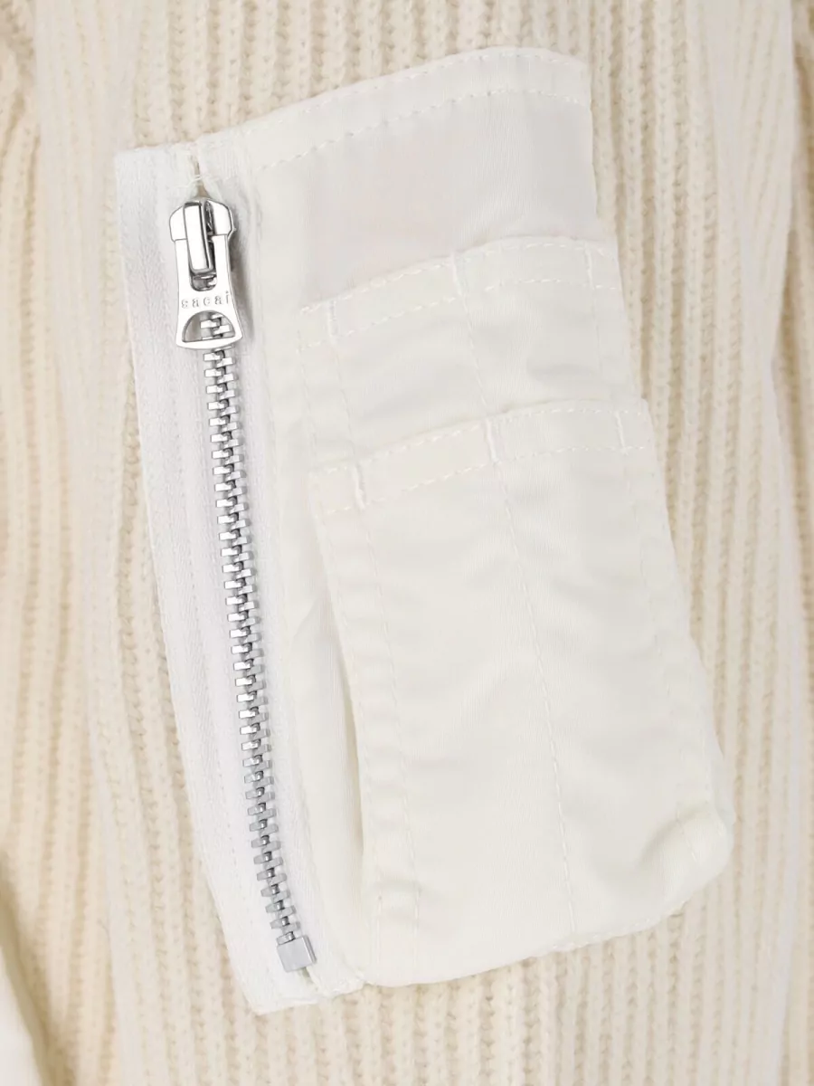 Sacai Wool Crewneck Jumper
