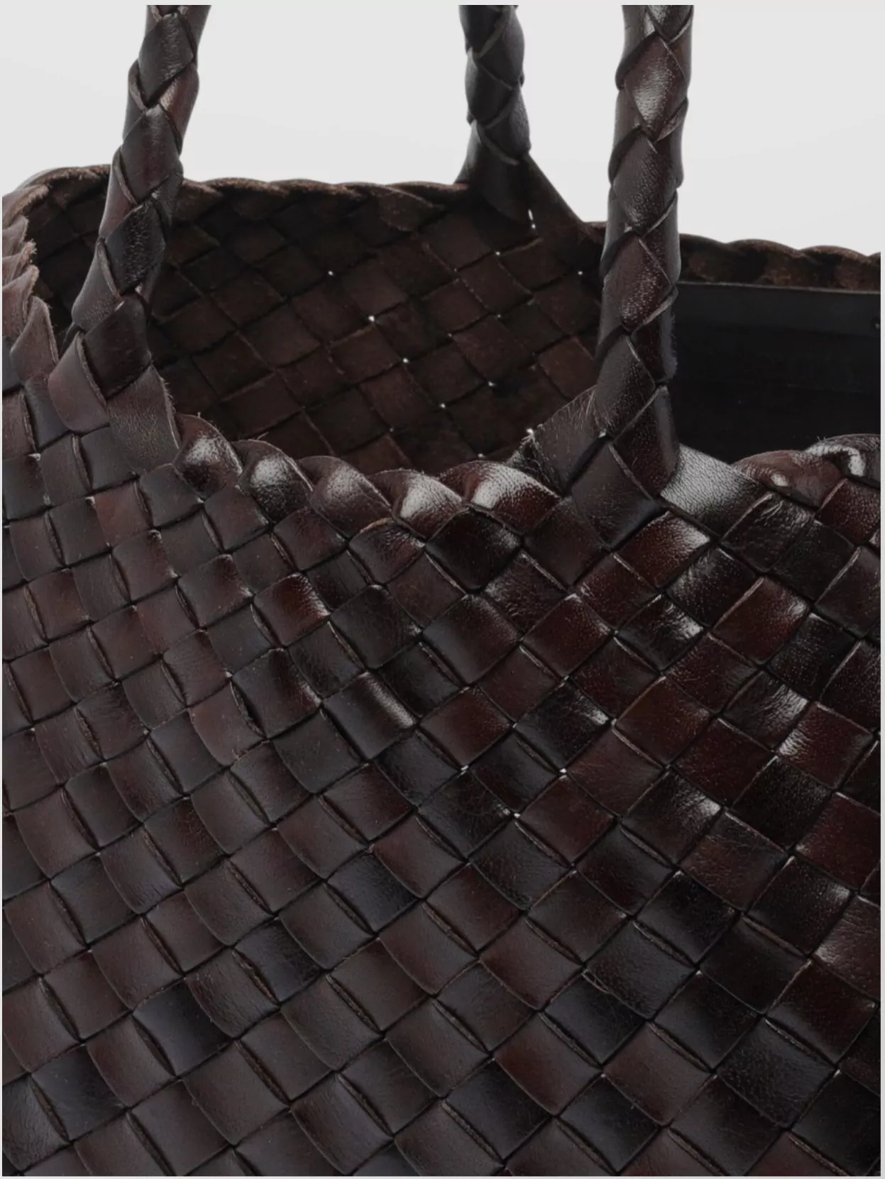 Dragon Diffusion Woven Small Model Shoulder Bag 2 Handles