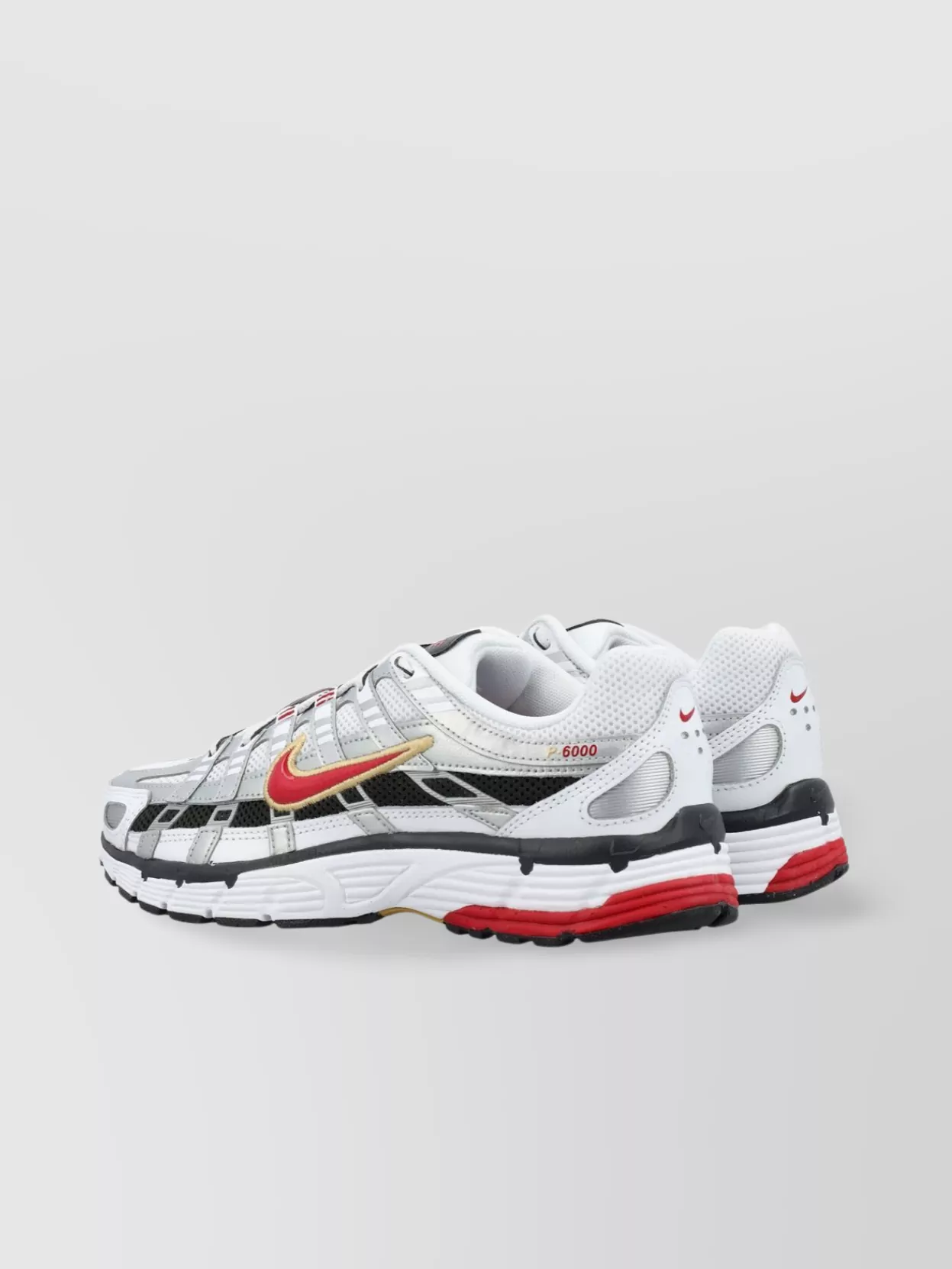 Nike Reflective Almond Toe Sneakers With Rubber Outsole