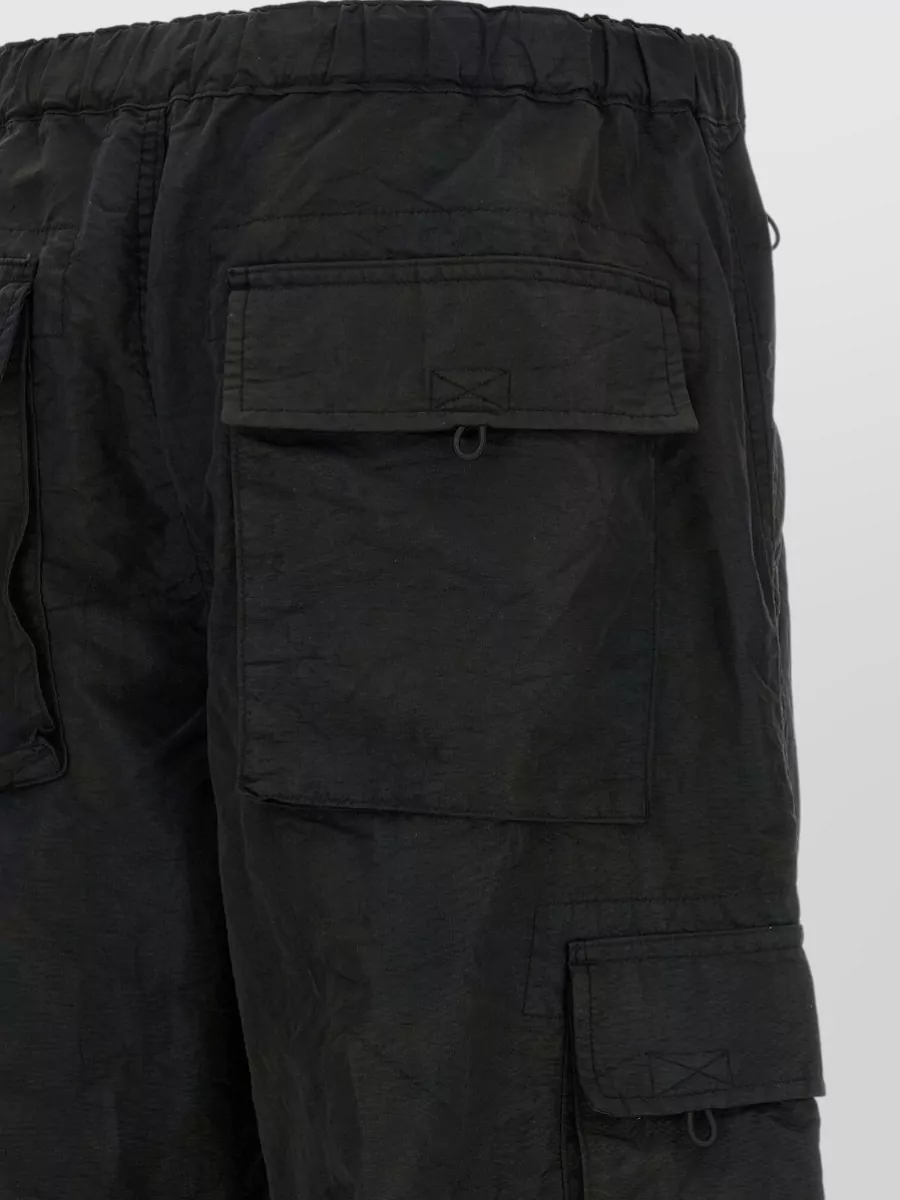 Comme Des Garçons Wide-Leg Straight-Leg Cargo Trousers