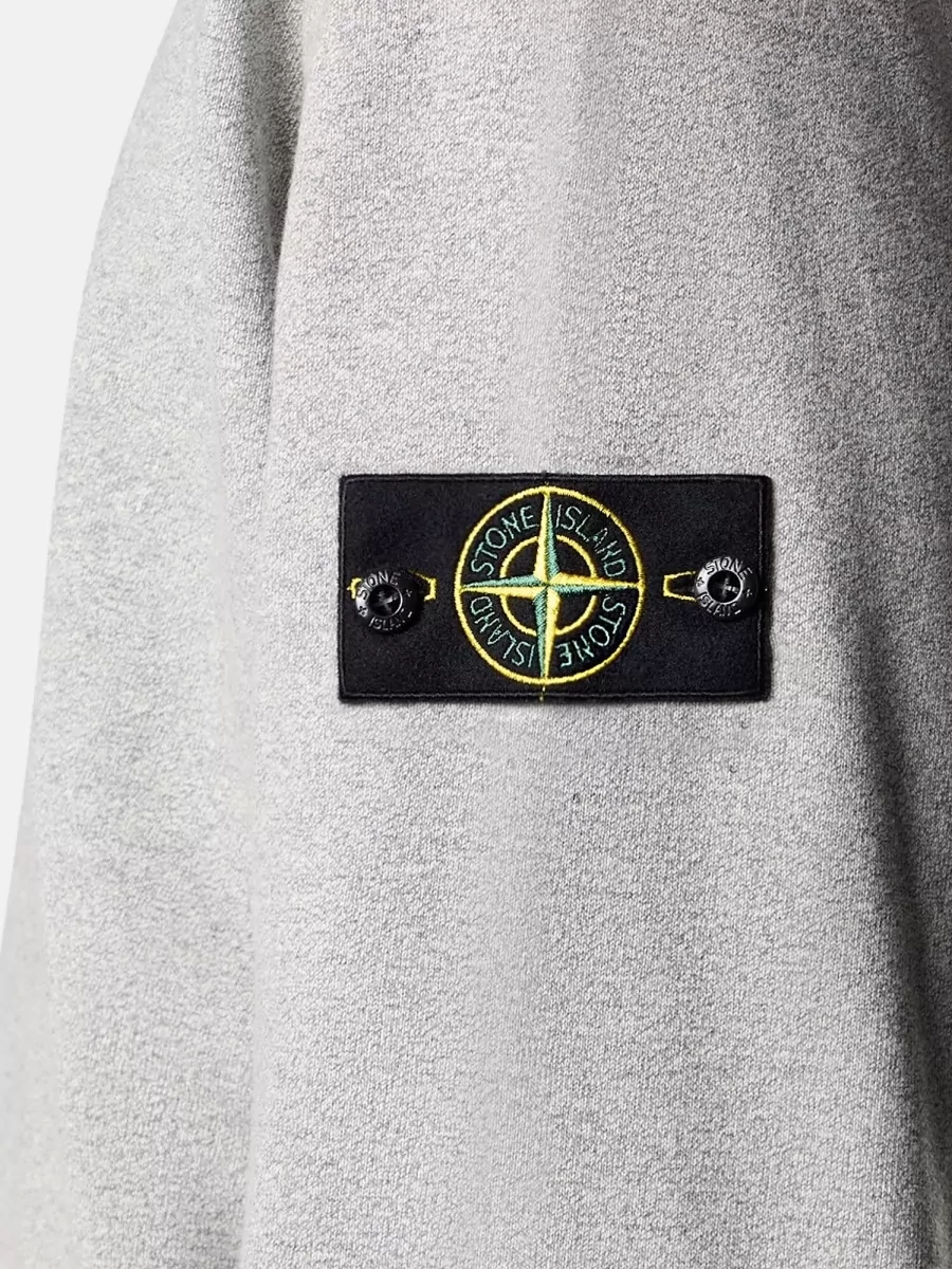 Stone Island Cotton Mélange Crew Neck Sweatshirt