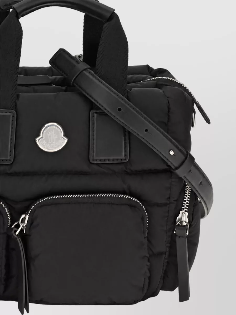 Moncler Caradoc Nylon Quilted Shoulder Bag