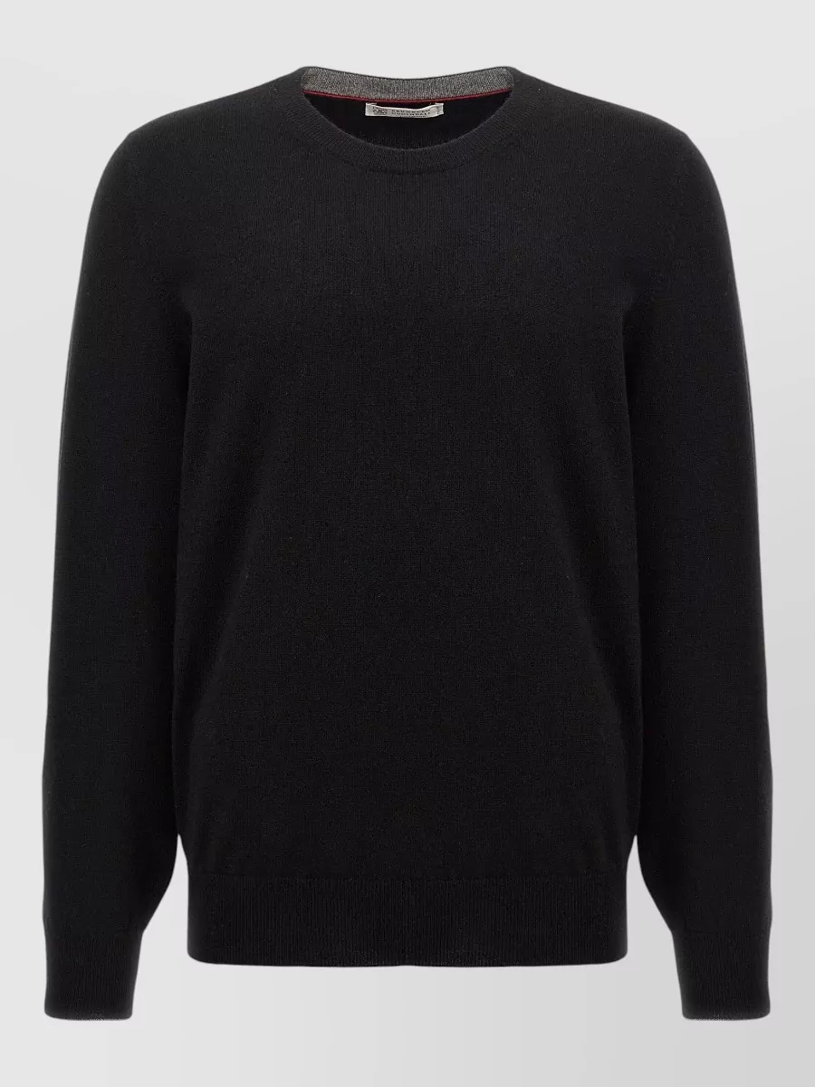 Brunello Cucinelli Cashmere crewneck long-sleeve jumper