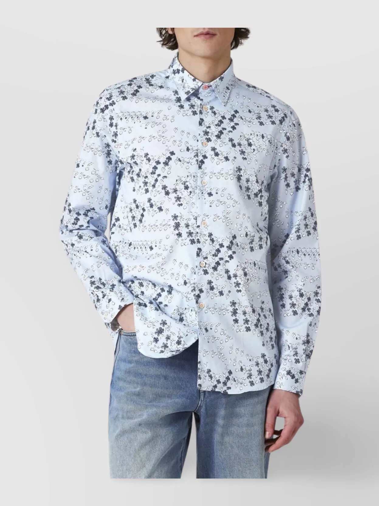 Paul Smith Regular Fit Floral Shirt