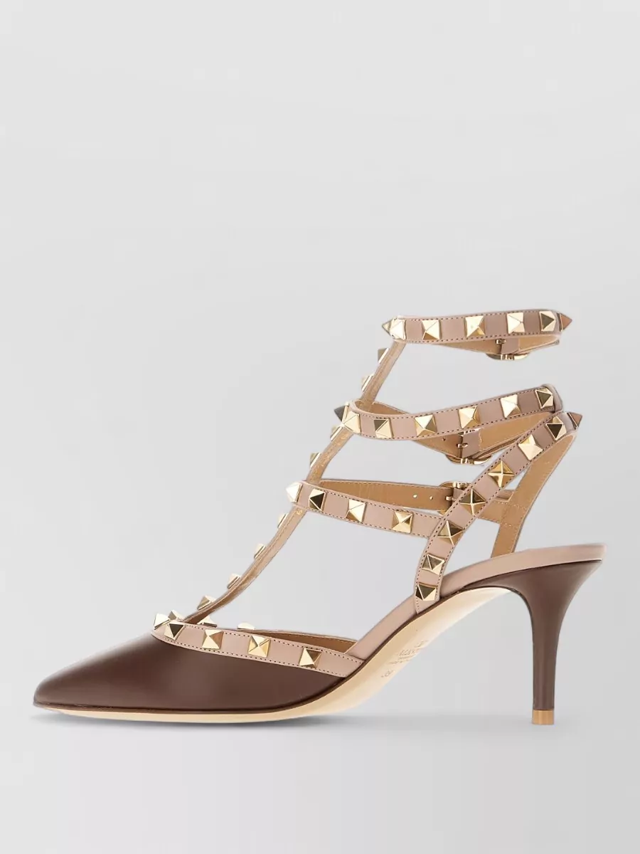 Valentino Garavani Leather Rockstud Sandals
