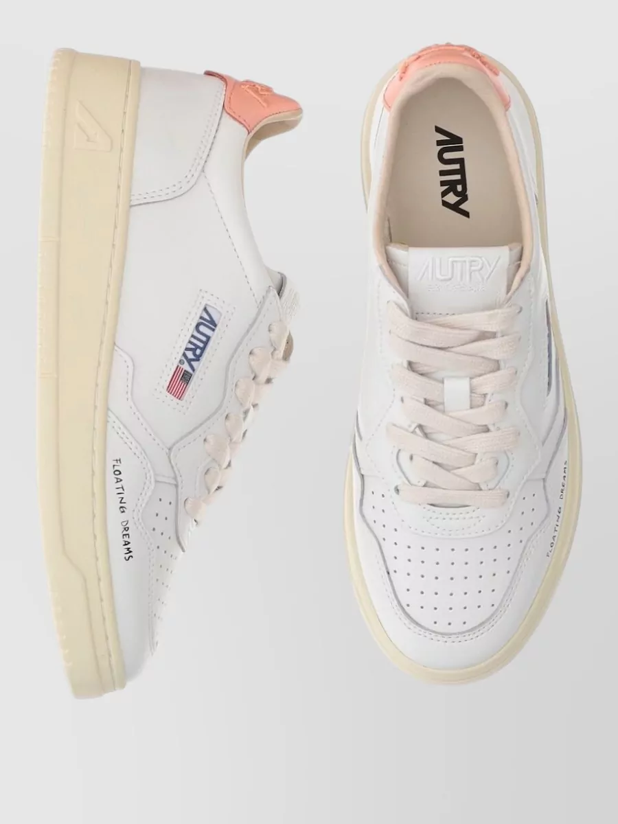 Autry Leather Panelled Low-Top Sneakers