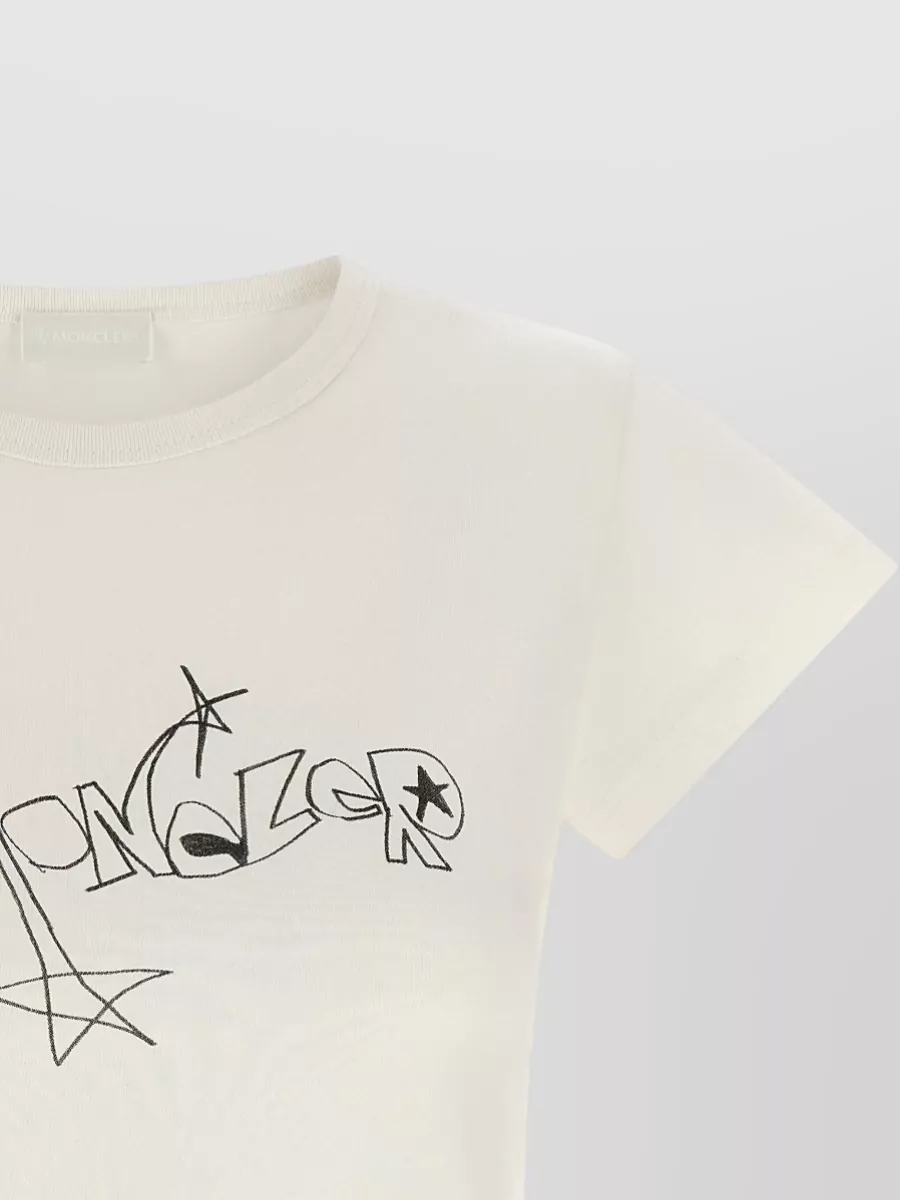 Moncler Logo Print T-Shirt
