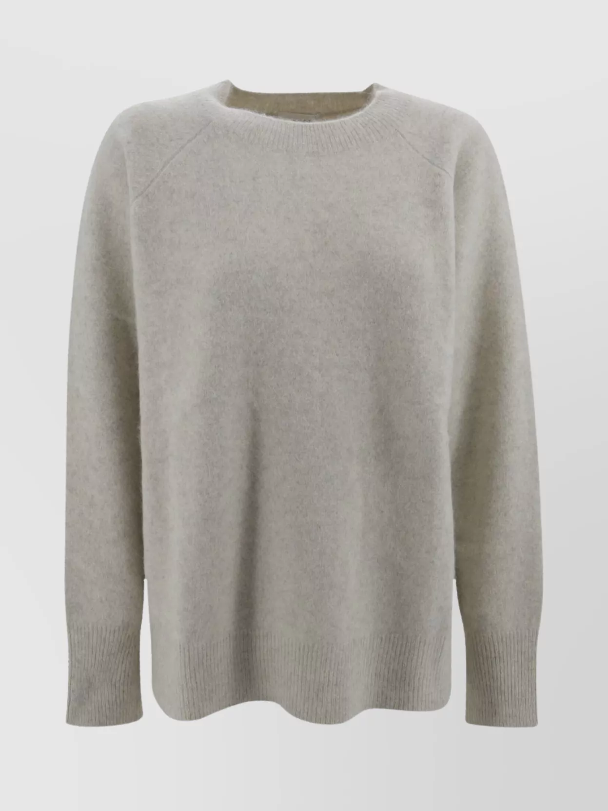 Parosh Ribbed Hem Crew Neck Jumper