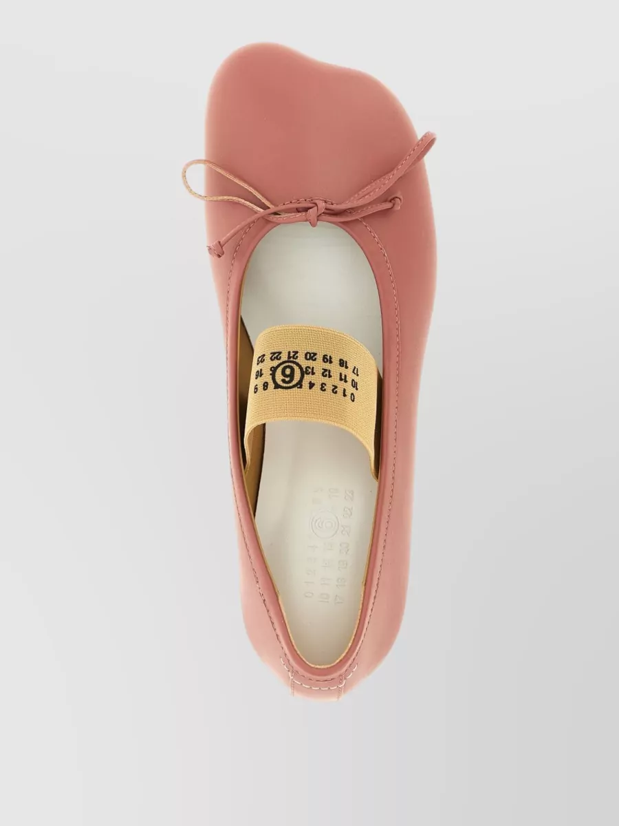 Mm6 Maison Margiela Leather Ballet Flats