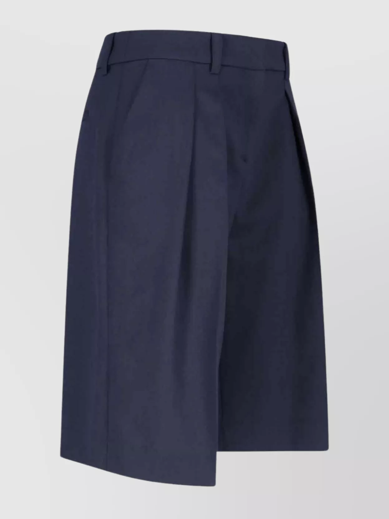 The Frankie Shop Pleated Straight Shorts Back Pocket
