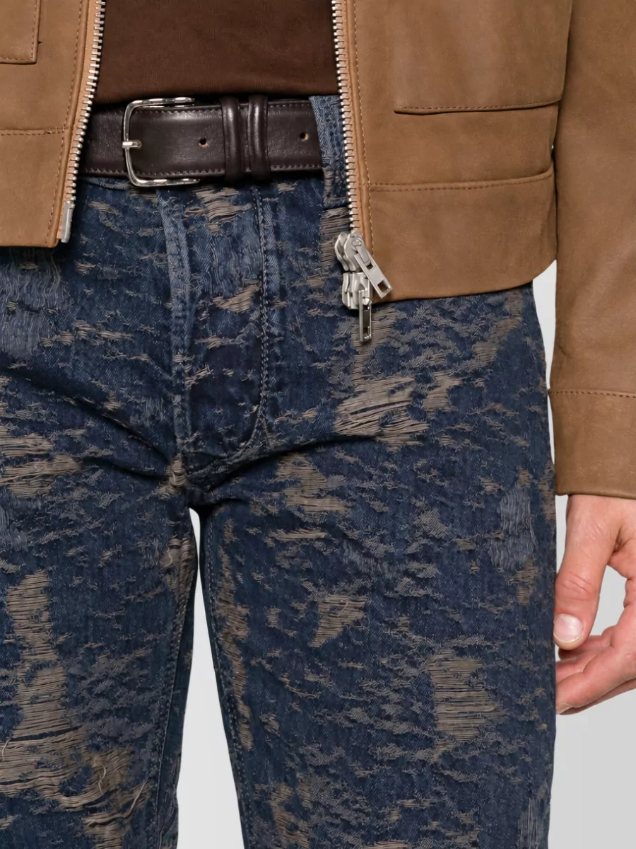 Diesel Denim Straight-Leg Jeans