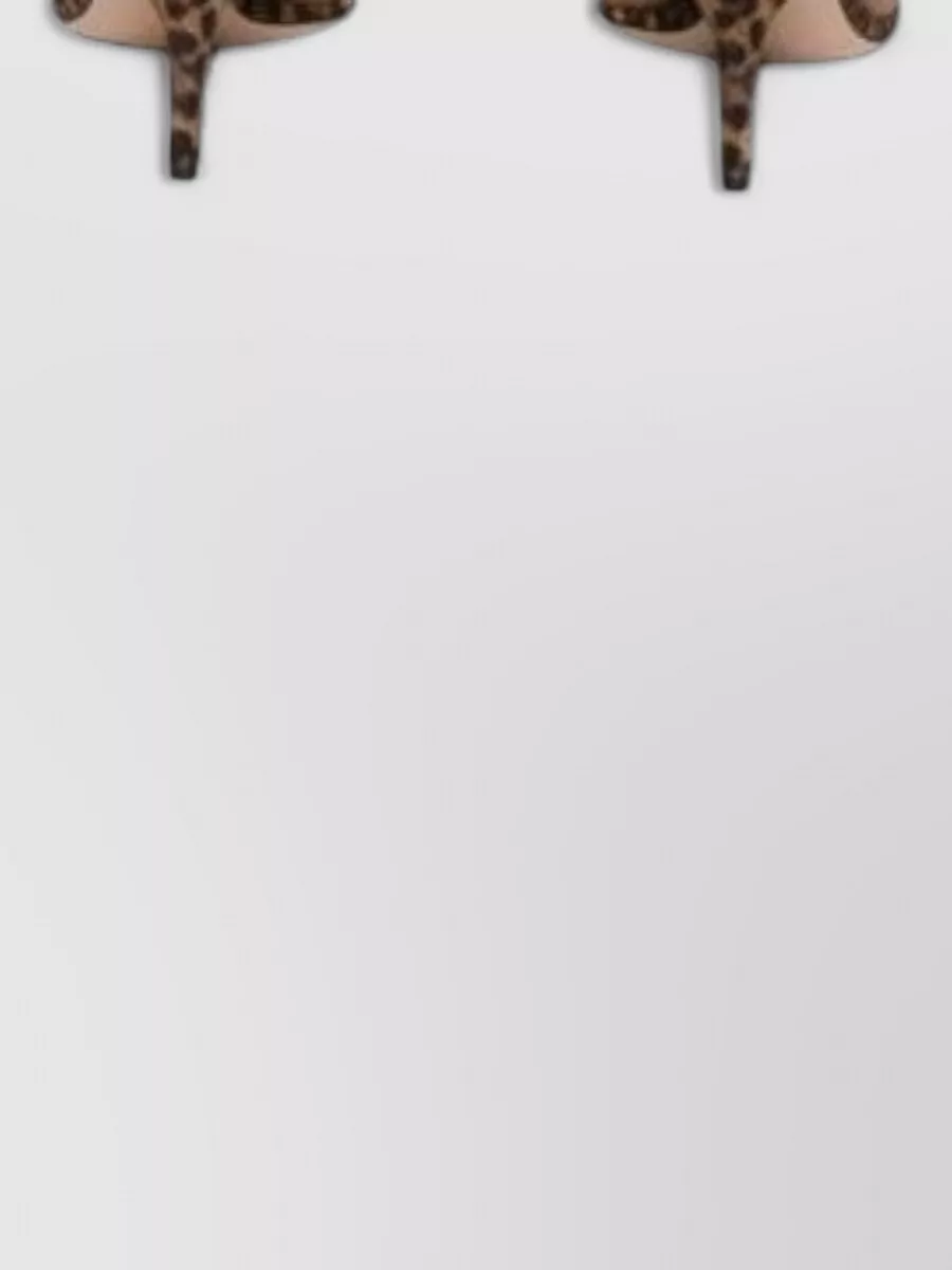 Pinko Cropped Trousers Straight Cut Belt Loops