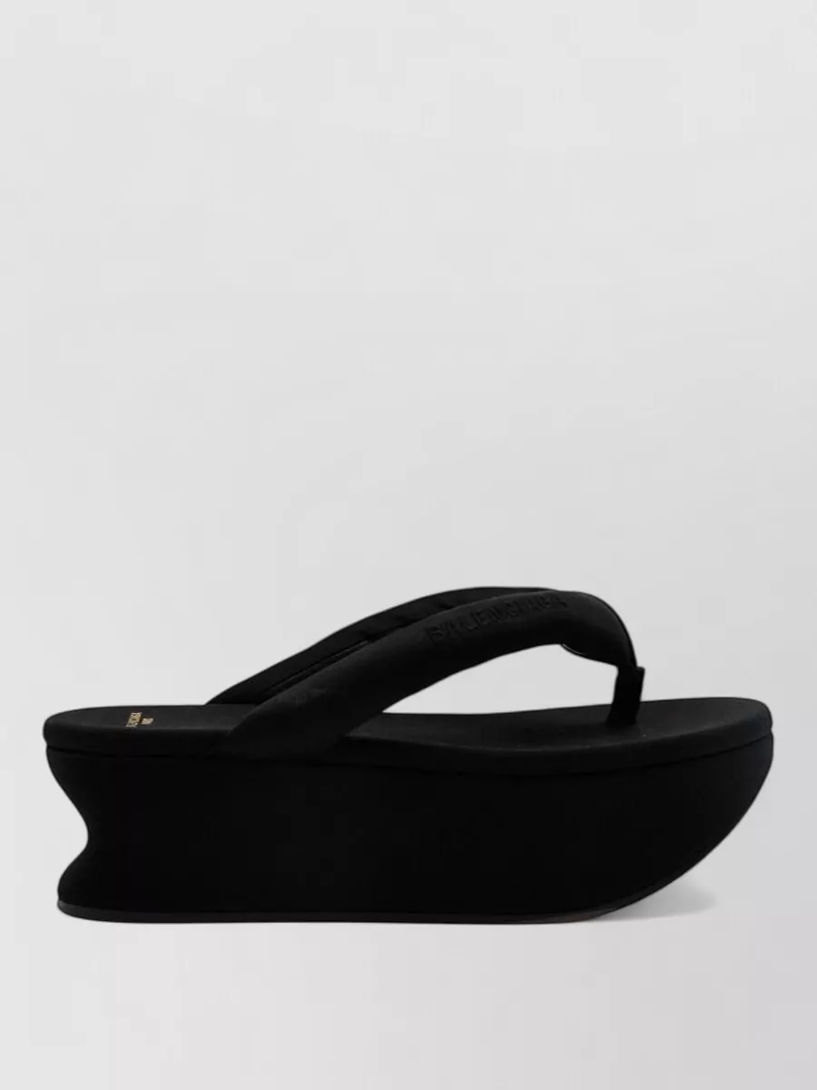 Balenciaga Thong Wedge Sandals