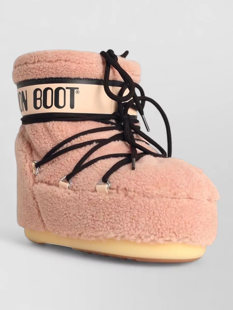 Moon Boot faux fur ankle boots