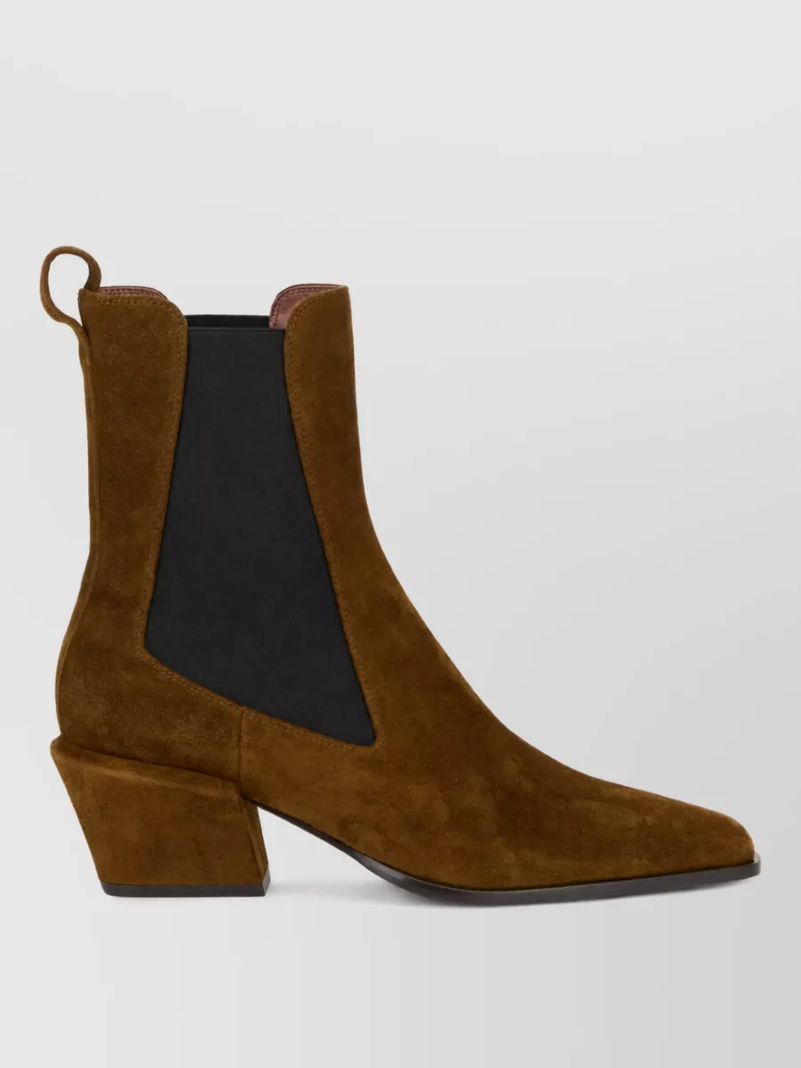 Paris Texas Leather Pointed Ankle Boots