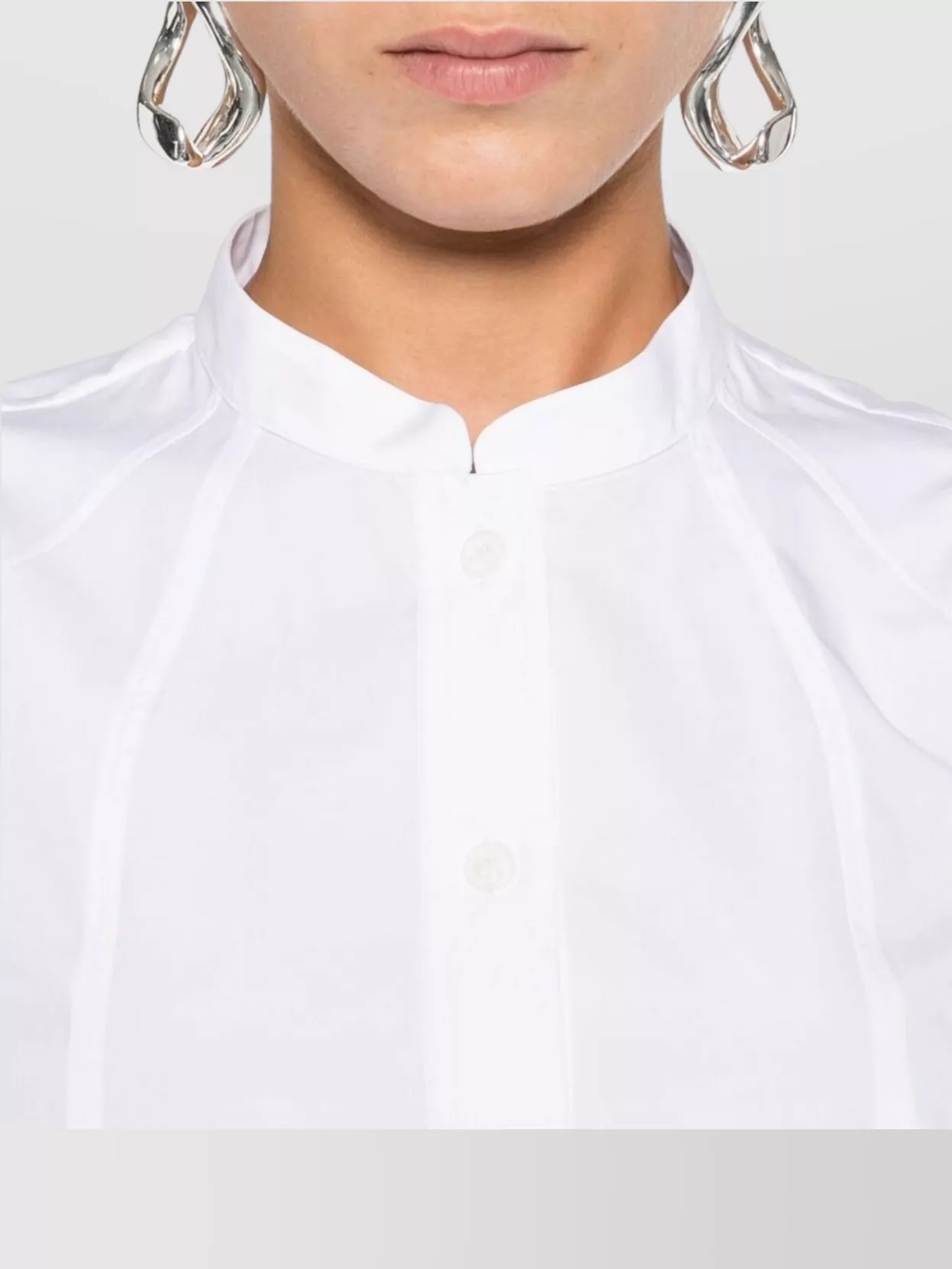Alexander Mcqueen Long Sleeve Top Puff Shoulders