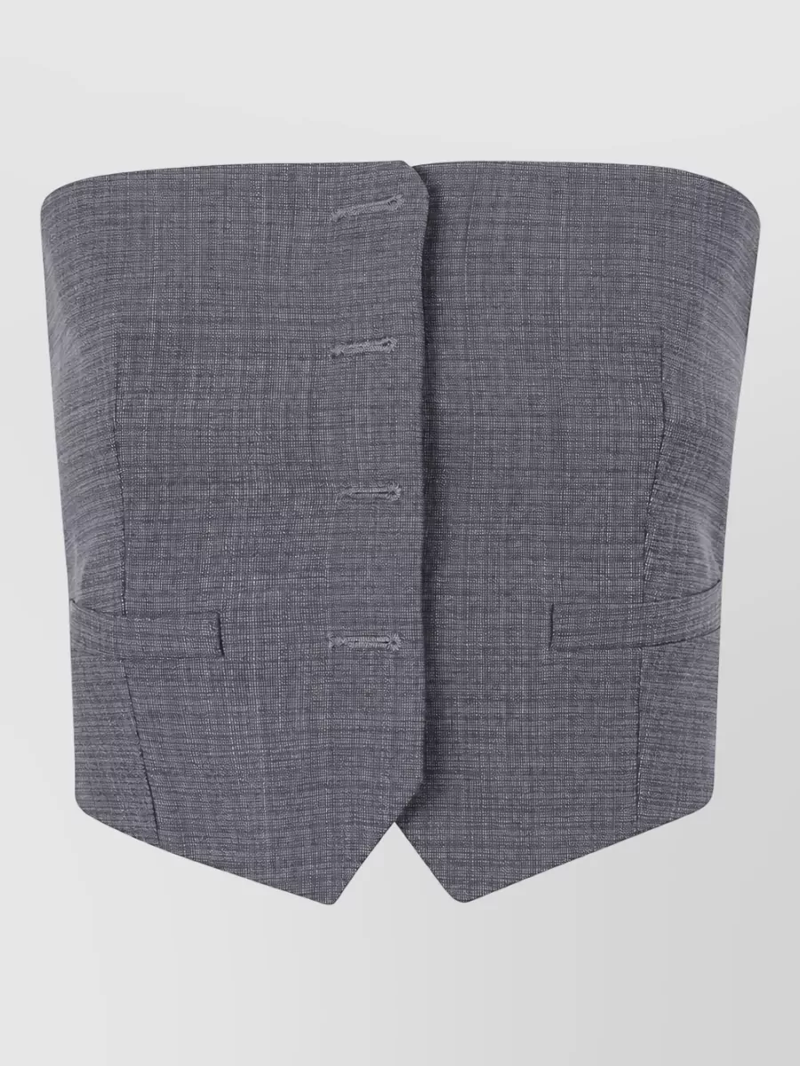 Alexander Wang wool bustier vest
