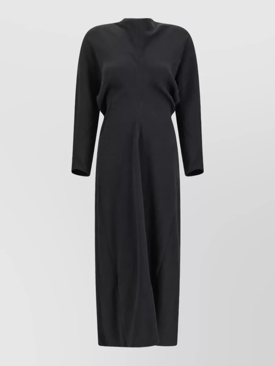 Totême Open-back bow midi dress