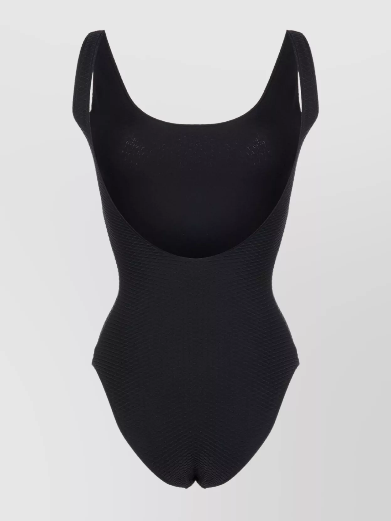 Shop Anine Bing Jace Honeycomb Textured One-piece Swimsuit