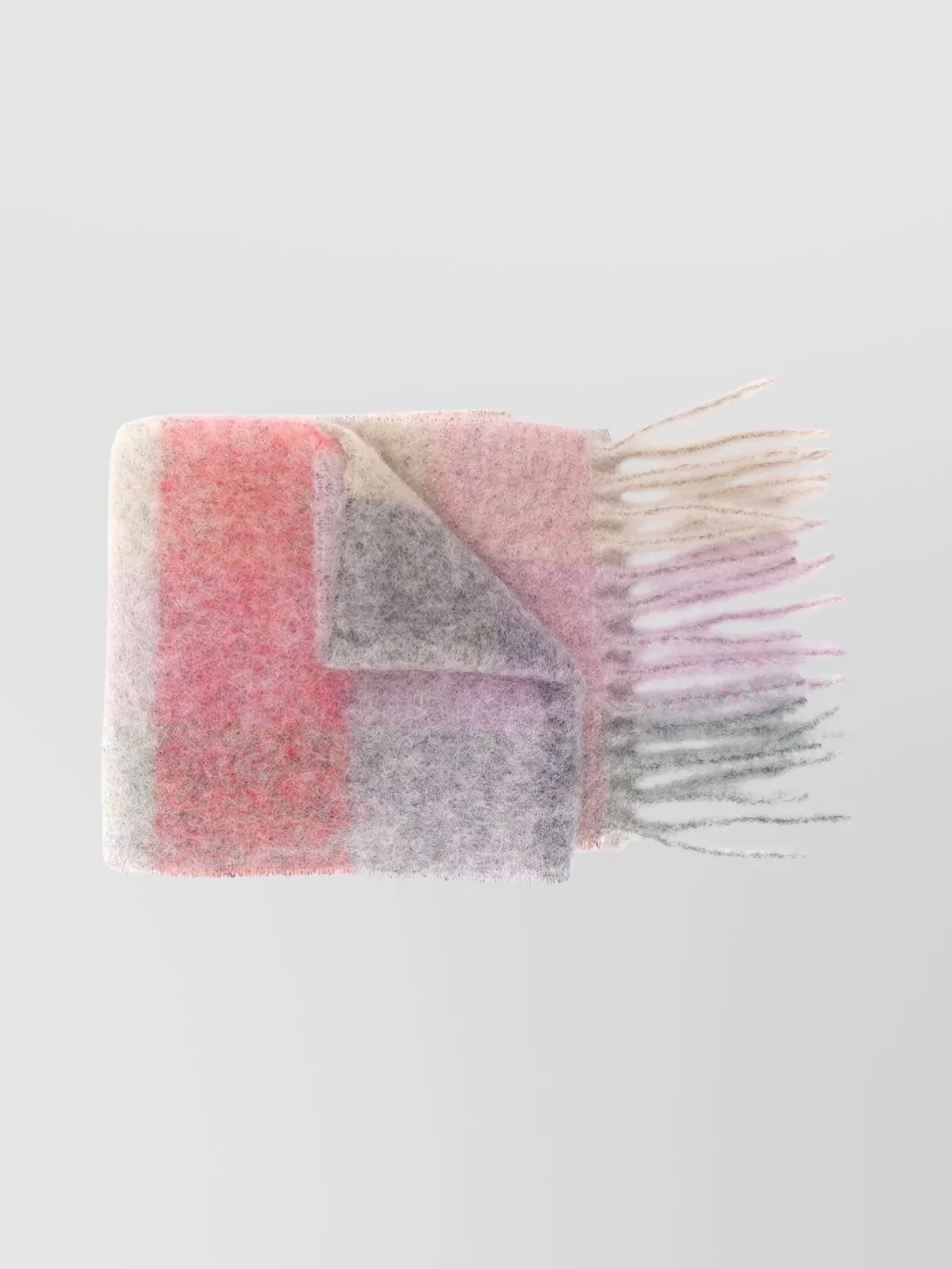 Acne Studios Luxurious Scarf Fringed Edges