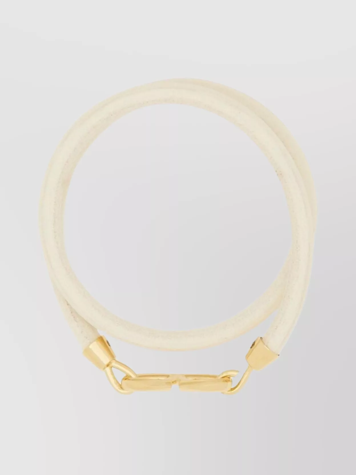 Valentino Garavani Double Wrap Leather Bracelet Vlogo