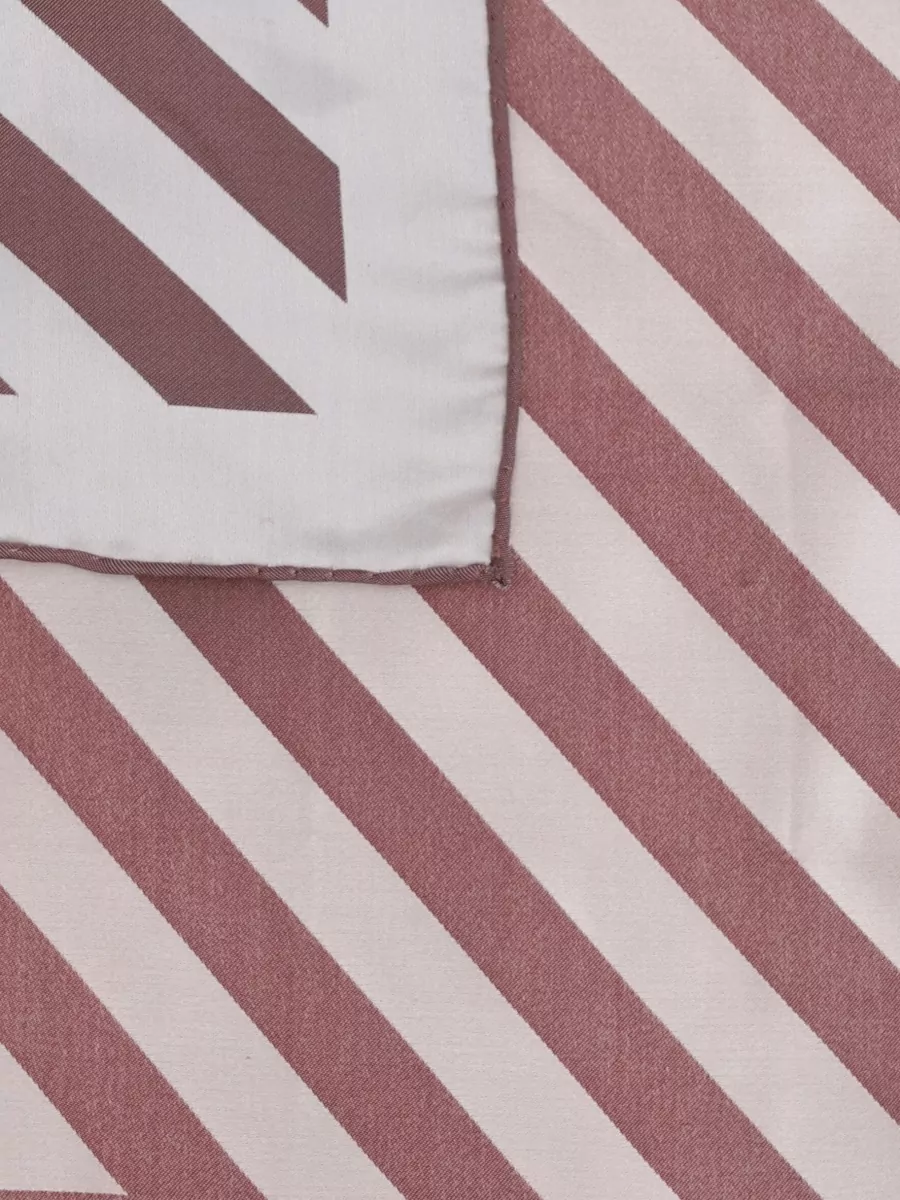 Brunello Cucinelli Striped Cotton Pocket Square