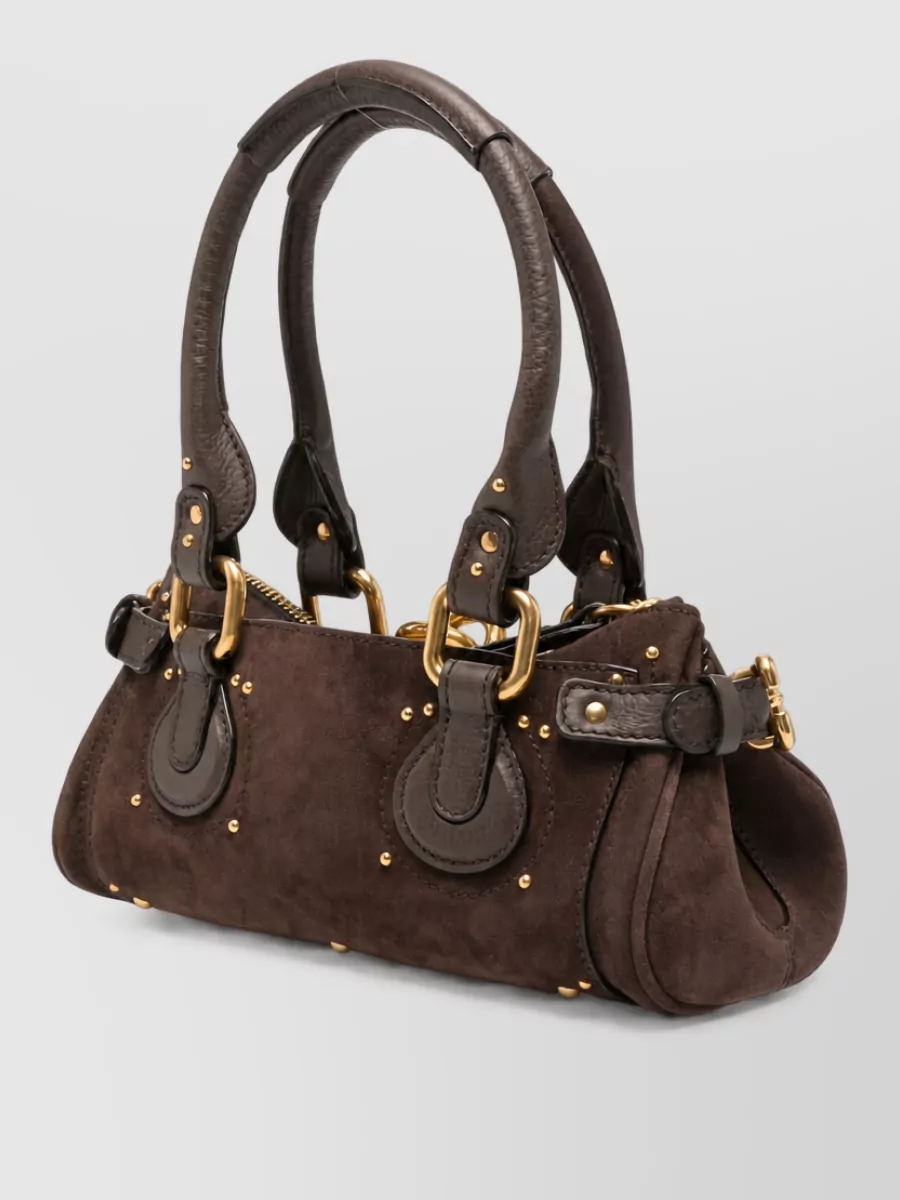 Chloé paddington leather clutch bag