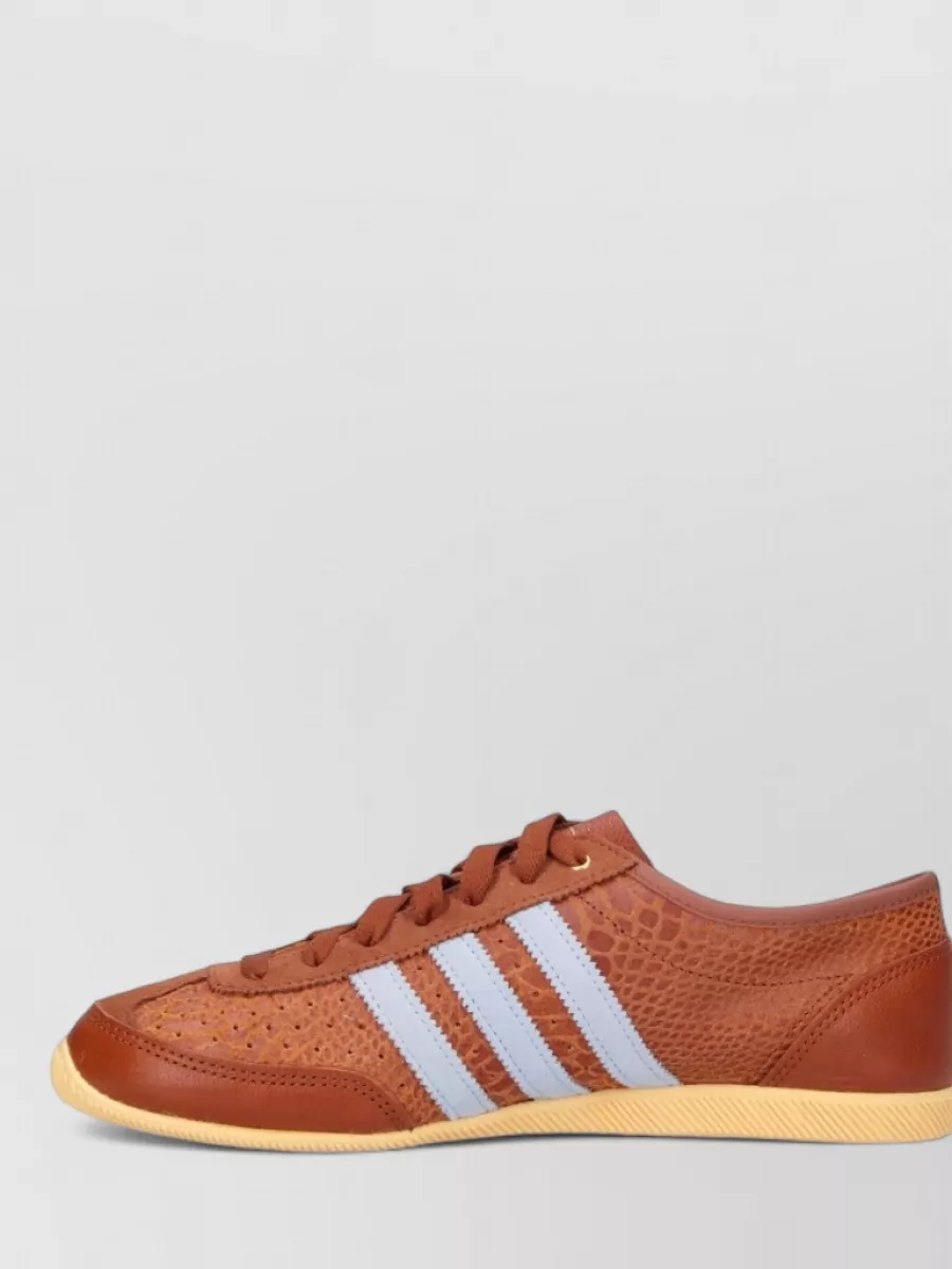 Adidas Leather Low-Top Lace-Up Sneakers