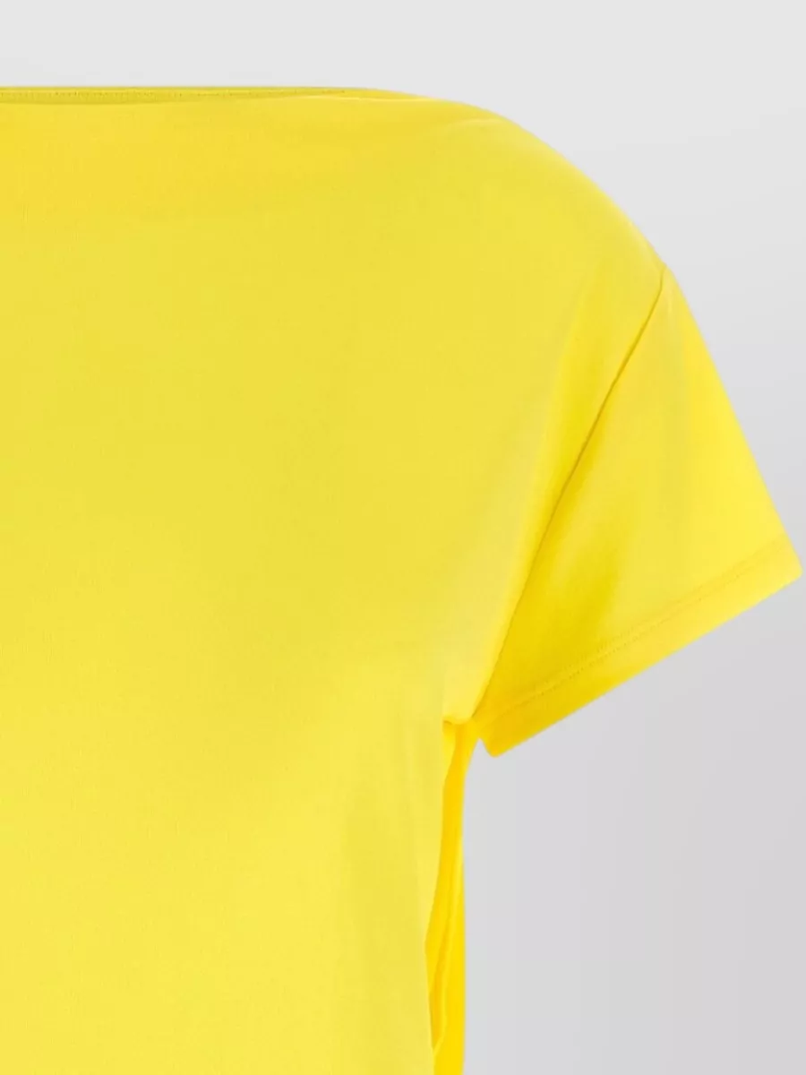 Jacquemus Draped V-Neck Mini Dress
