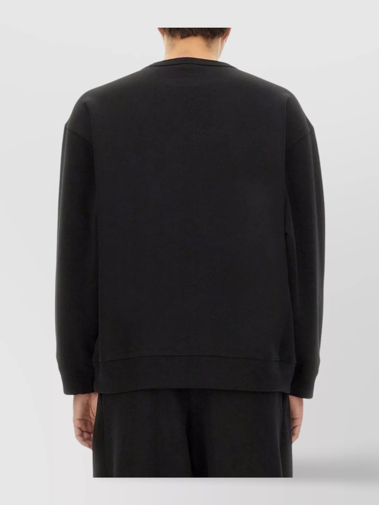 Dries Van Noten Graphic Print Crew Neck Long Sleeve Sweatshirt