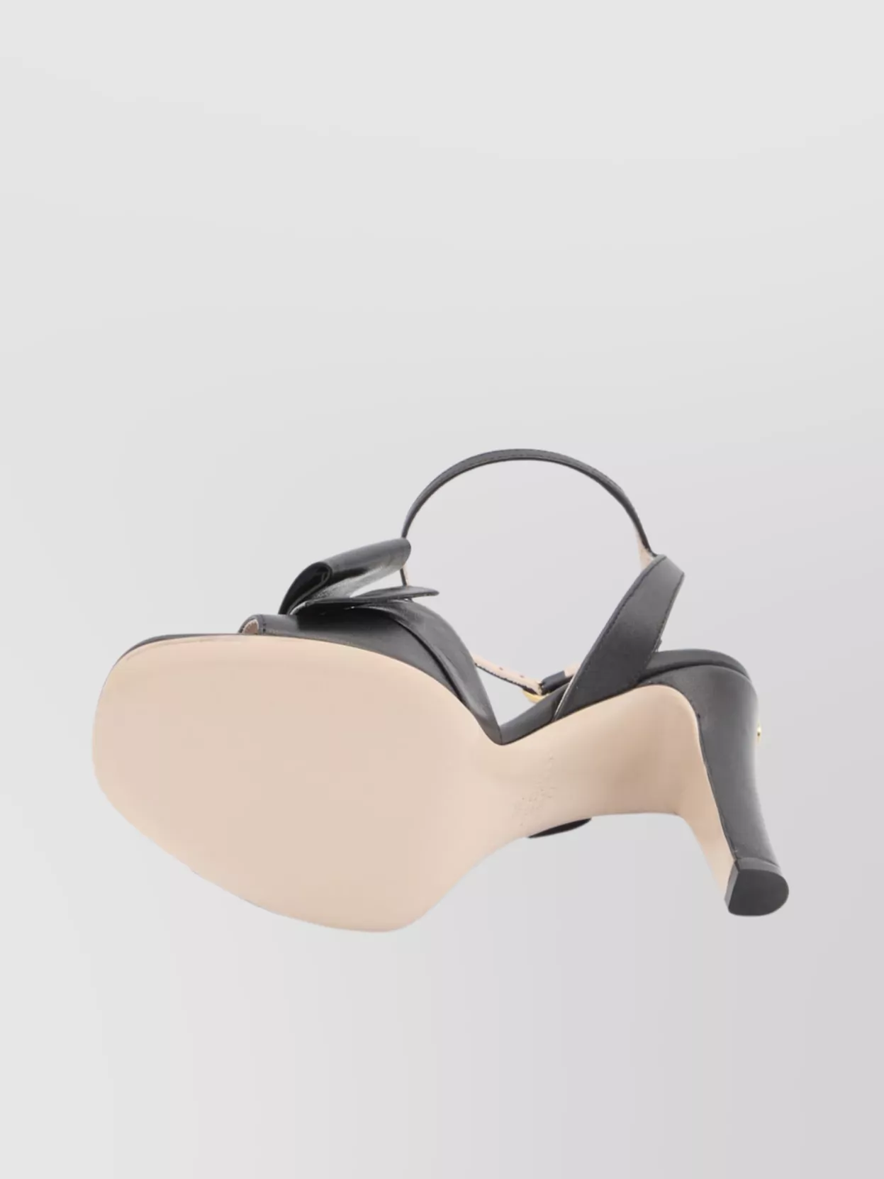 Valentino Garavani Kidskin Bow Detail Slingback Sandals