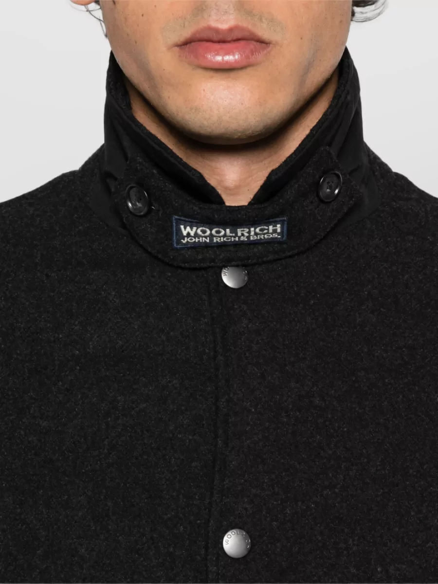 Woolrich Keating Wool Single-Breasted Coat