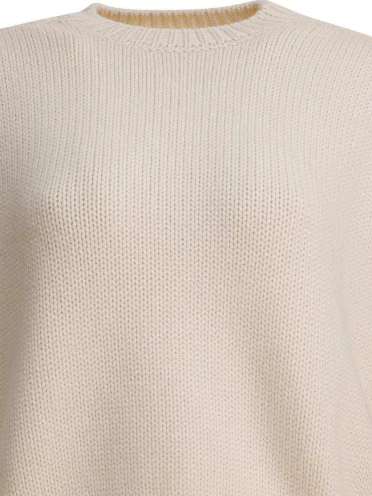 Sa Su Phi Textured Knit Crew Neck Long Sleeve Sweater
