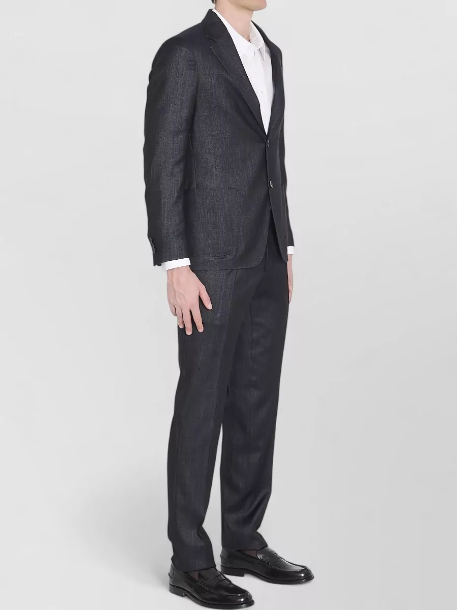 Lardini Wool Blend Single Breasted Suit