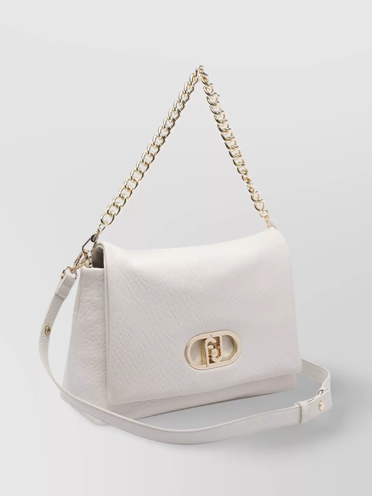 Liu Jo Textured Chain Strap Shoulder Bag
