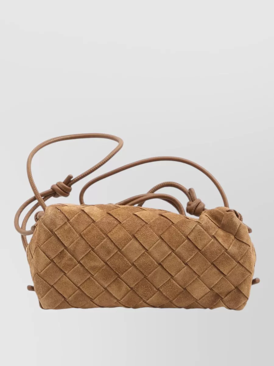 Bottega Veneta Concert Pouch Suede Leather Mini Bag
