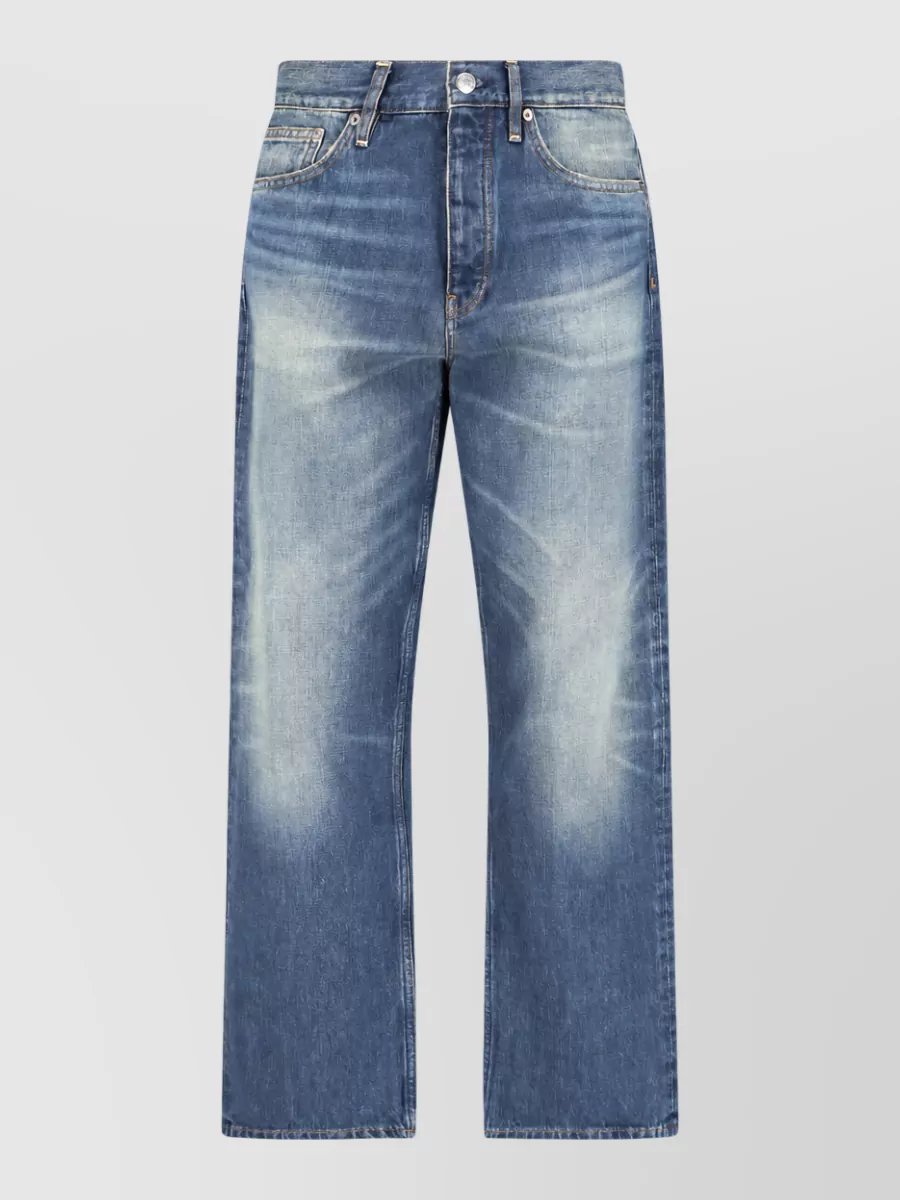 Sunflower denim loose-fit straight-leg jeans