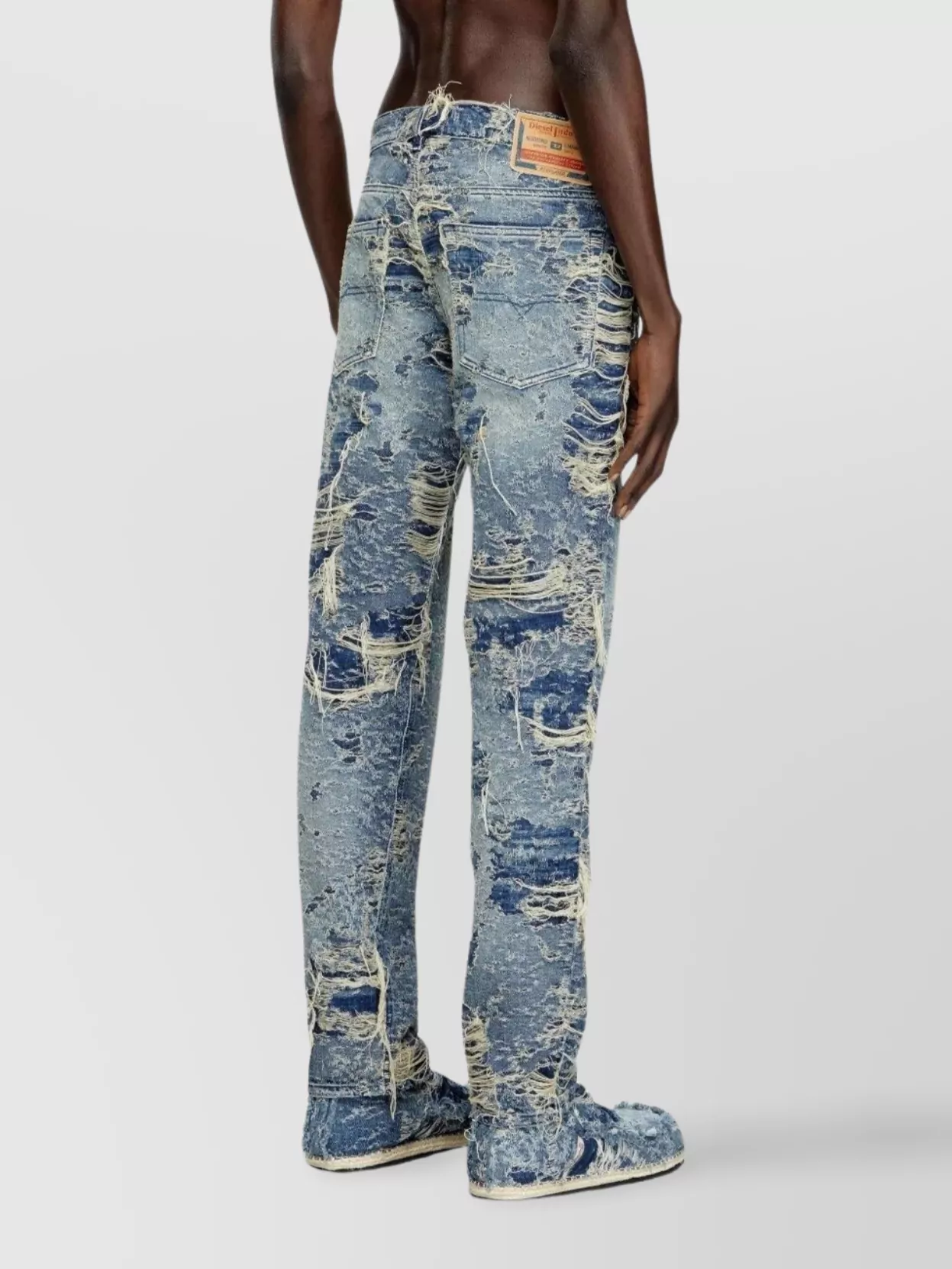 Diesel Regular Distressed Jeans 2023 D-finitive 09m04