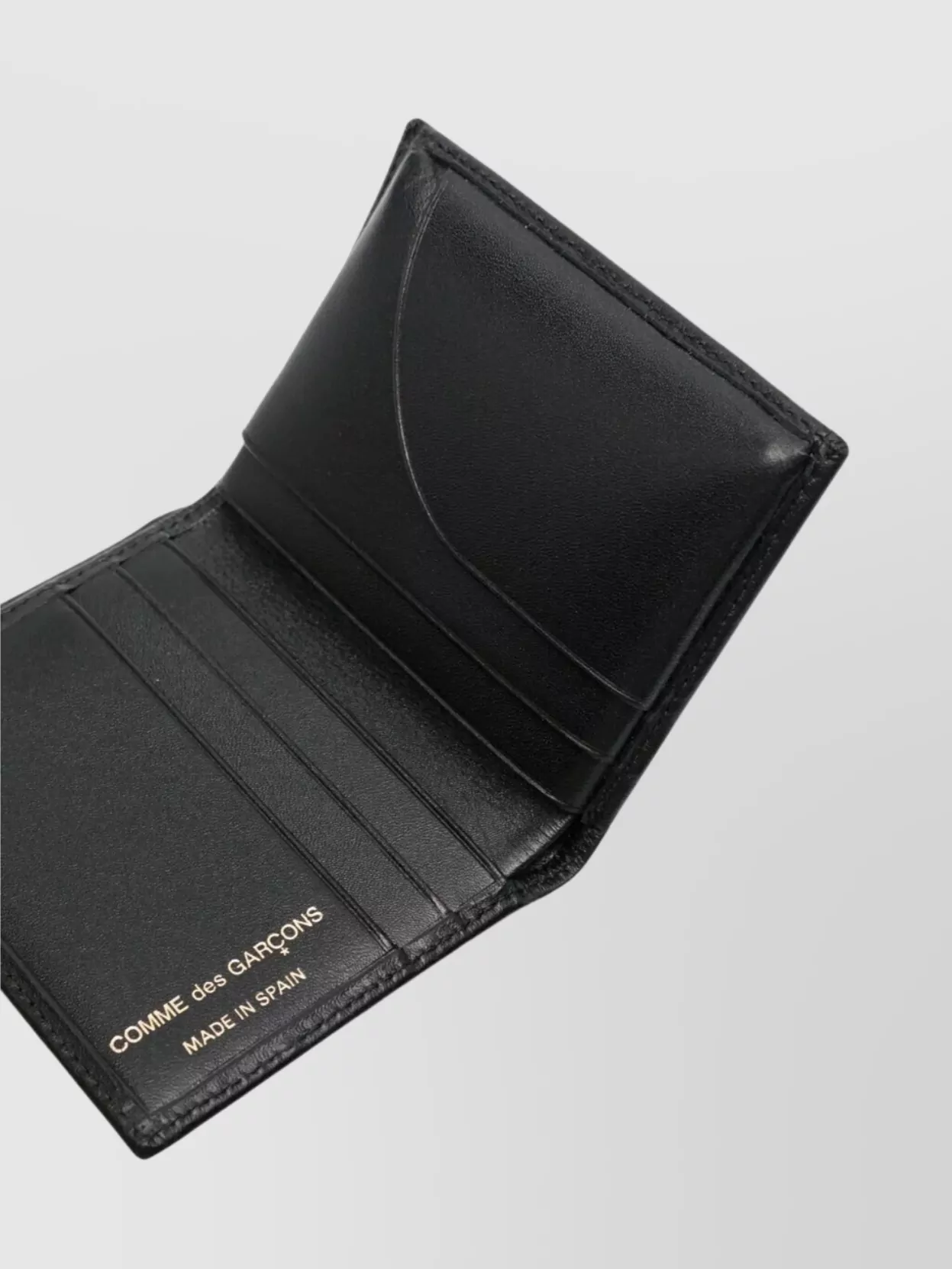 Comme Des Garçons Leather A Line Wallet Compact Foldable