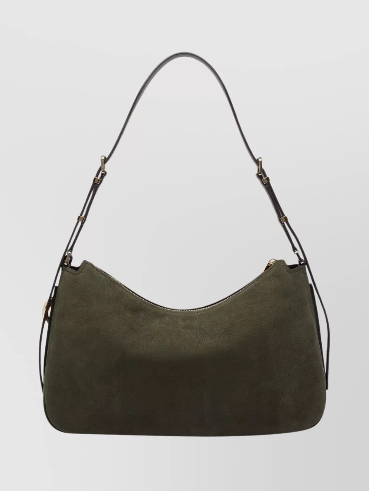 Michael Michael Kors Nolita Suede Shoulder Bag With Gold Hardware