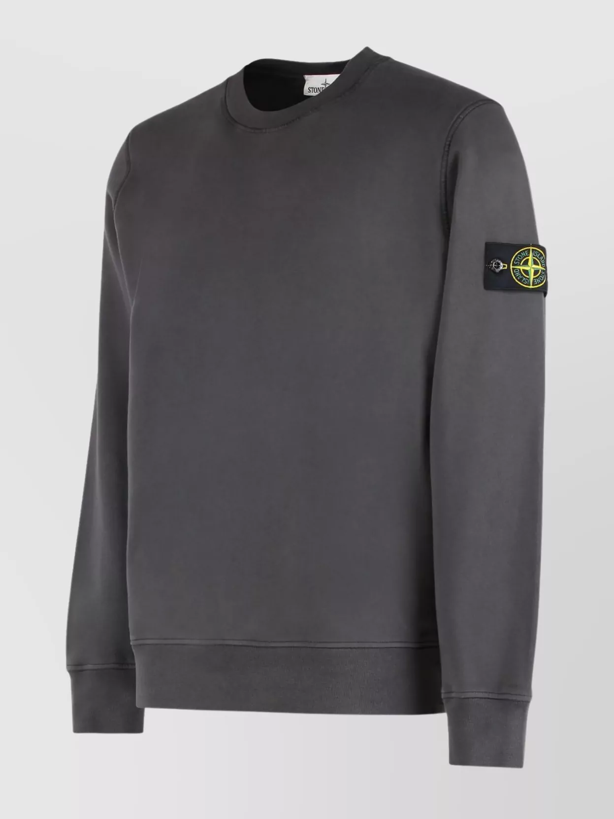 Stone Island Cotton Crew Neck Long Sleeve Sweatshirt