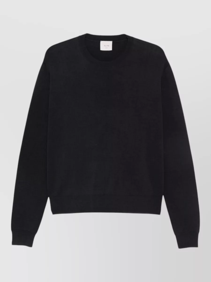 Alysi Knitted Crewneck Sweatshirt