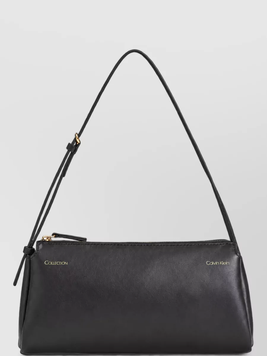 Calvin Klein leather clutch bag