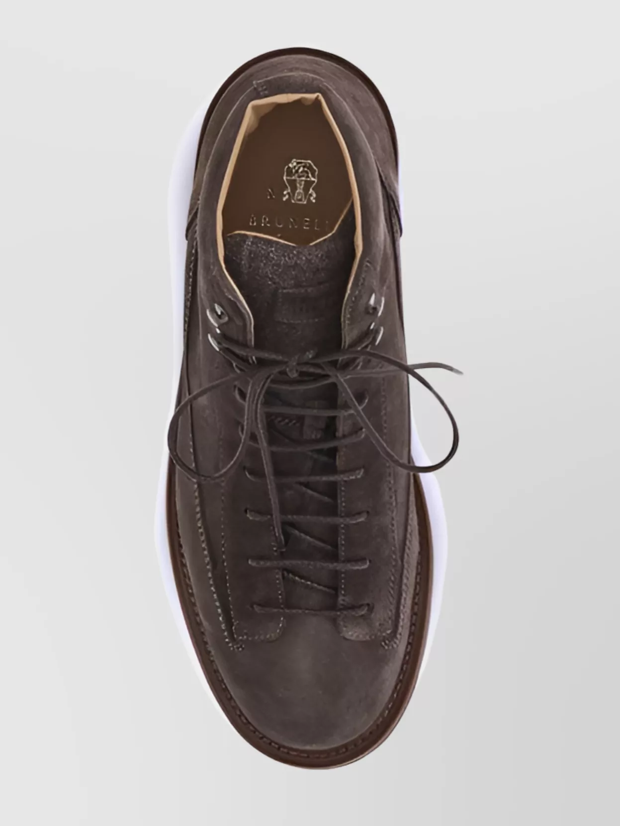 Brunello Cucinelli Suede Lace-Up Ankle Boots